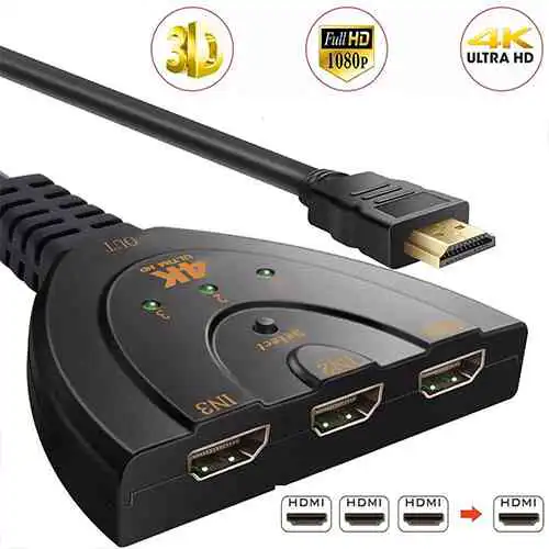 3 Port HDMI Switch Sri lanka@ido.lk