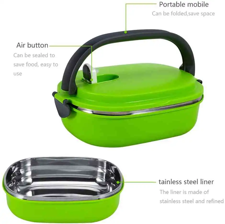 Lunch Box with Stainless Steel Thermal Insulation Sri Lanka | ido.lk