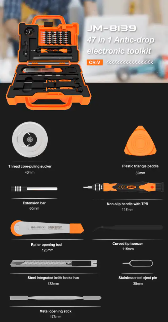 JAKEMY JM-8139 Tool Set Price in Sri Lanka | ido.lk