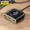 Baseus Square Round USB Hub 4 in 1 Adapter@ ido.lk