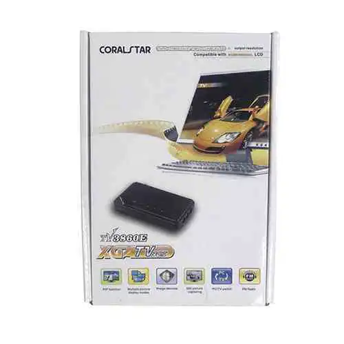 Combo TV Box Analog TV Tuner Coralstar LCD TV receiver Super VGA TV Box@ ido.lk