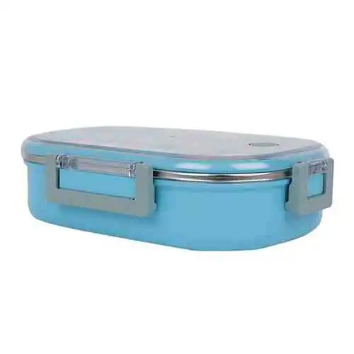 Stainless Steel Double Wall Lunch Box@ ido.lk