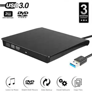 USB 3.0 External DVD RW Burner CD Writer Sri Lanka@ido.lk