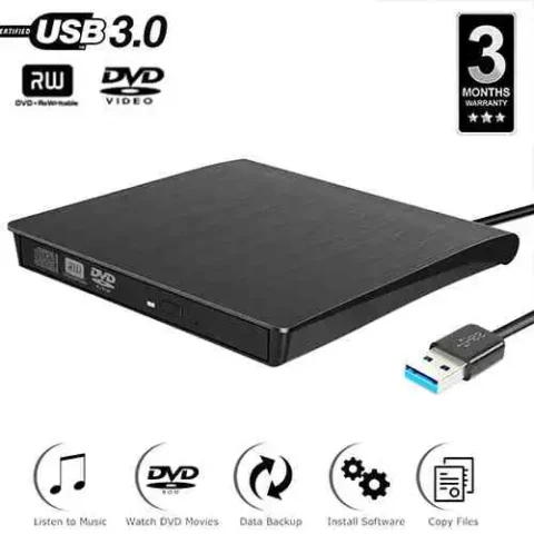 USB 3.0 External DVD RW Burner CD Writer Sri Lanka