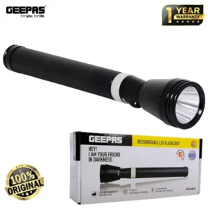 GEEPAS GFL4642 Rechargeable LED Torch Flashlight@ido.lk