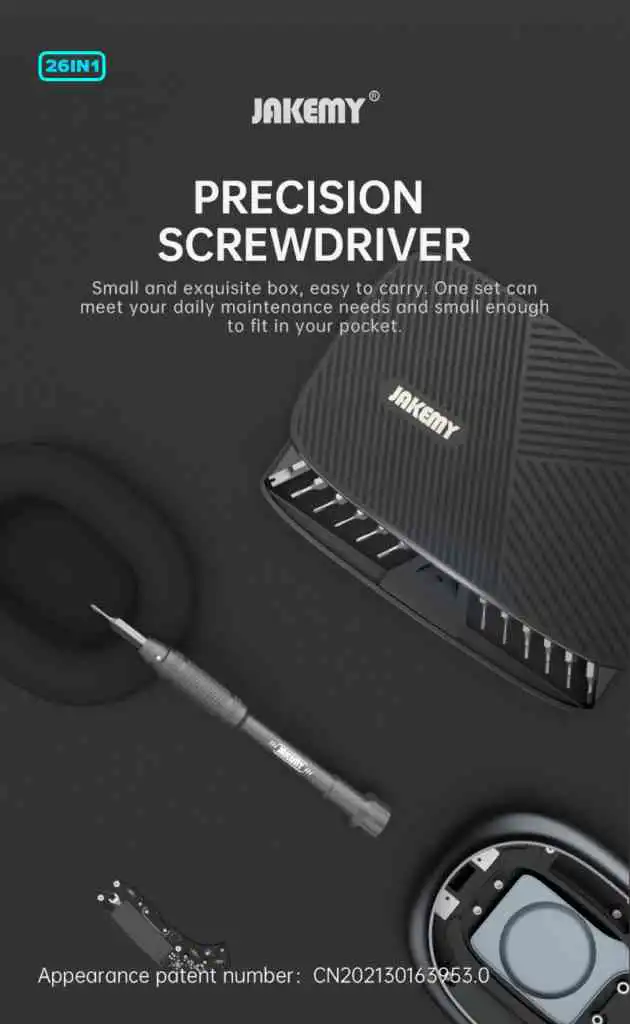 Jakemy 26 in 1 Precision screwdriver set JM-8178 Colombo Sri Lanka | ido.lk 