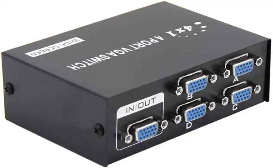 Buy 4 Port VGA Switch Best Price in Sri lanka | ido.lk