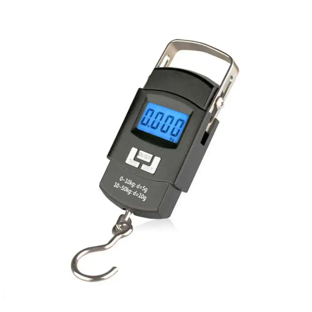Mini Digital LCD Display High Precision Portable Electronic Scale Spring Scale | ido.lk