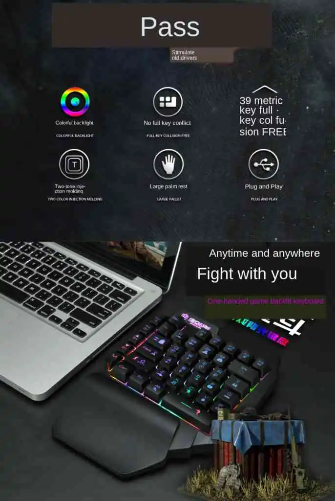 One Hand Wired Keyboard Sri Lanka | ido.lk