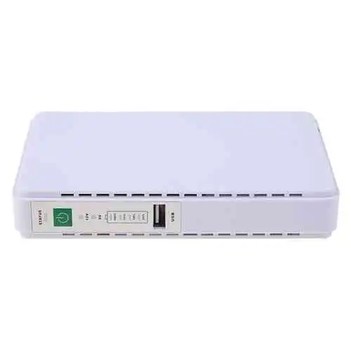 Mini UPS Battery Backup 10000mAh Uninterruptible Power Supply @ido.lk