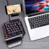 One Hand Wired Keyboard Mini Gaming Shipadoo F6 Keyboard@ ido.lk