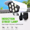 Outdoor Solar LED Light Sensor Street Lamp @ ido.lk