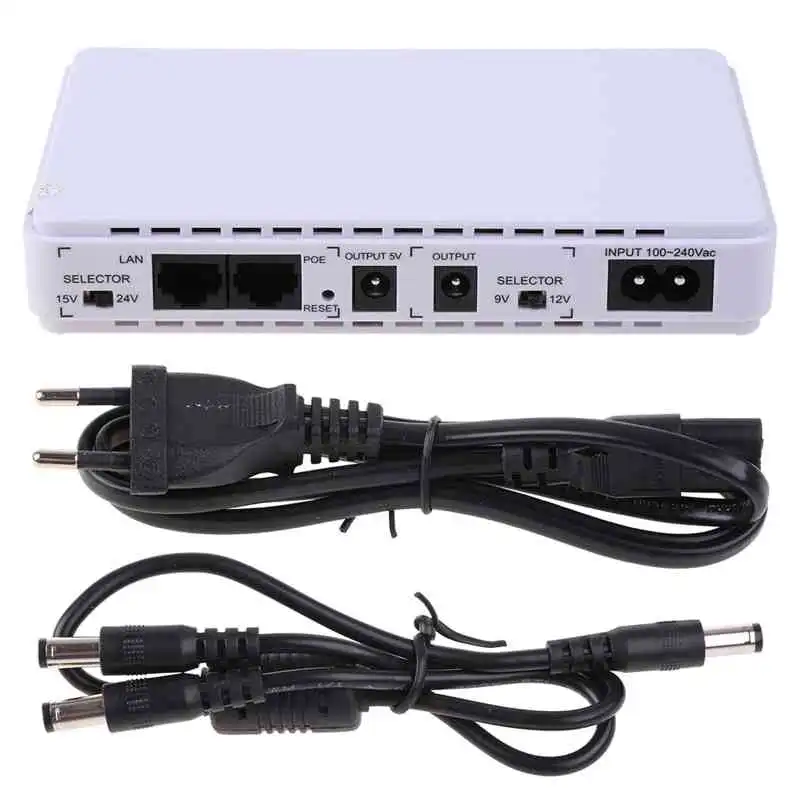 Mini UPS Battery Backup 10000mAh Colombo Sri Lanka | ido.lk