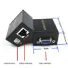 VGA Extender 60M VGA Signal Extender for RJ45 CAT56 60m@ ido.lk