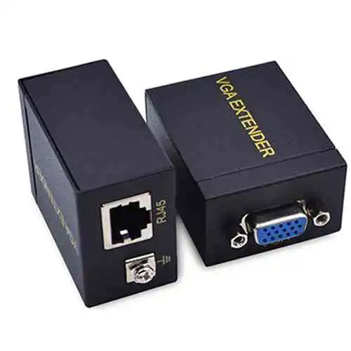 VGA Extender 60M VGA Signal Extender for RJ45 CAT56 60m@ido.lk