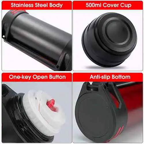2.5L Portable Vacuum Flask@ ido.lk