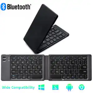 Bluetooth Foldable Keyboard for Tablet and Smartphone@ido.lk