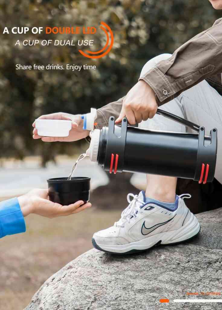 2.5L Portable Vacuum Flask Insulated Hot Water Bottle Sri Lanka | ido.lk