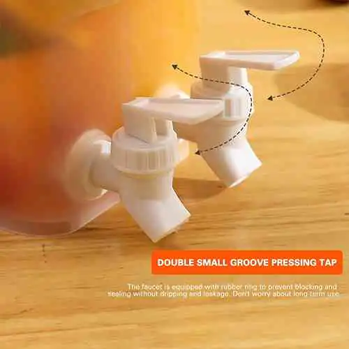 Juice Container Dispenser with Double Tap@ido.lk