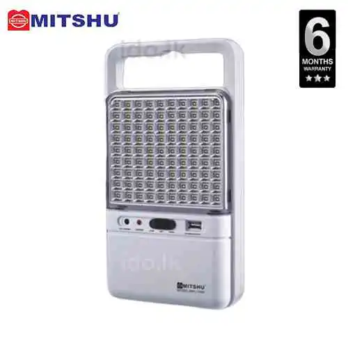 LED Rechargeable Emergency Light - MRL-1090@ido.lk