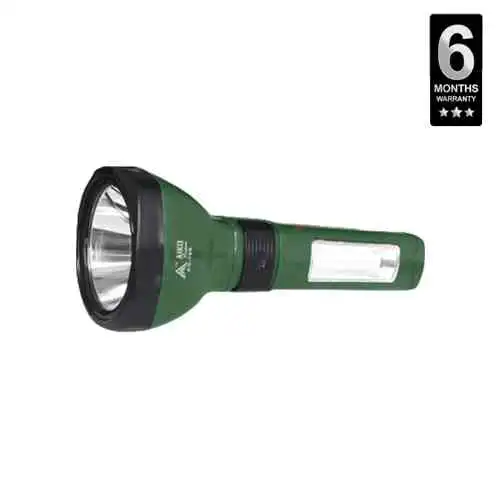 LED Rechargeable Torch with Flashlight AIKO Super AS 708@ ido.lk