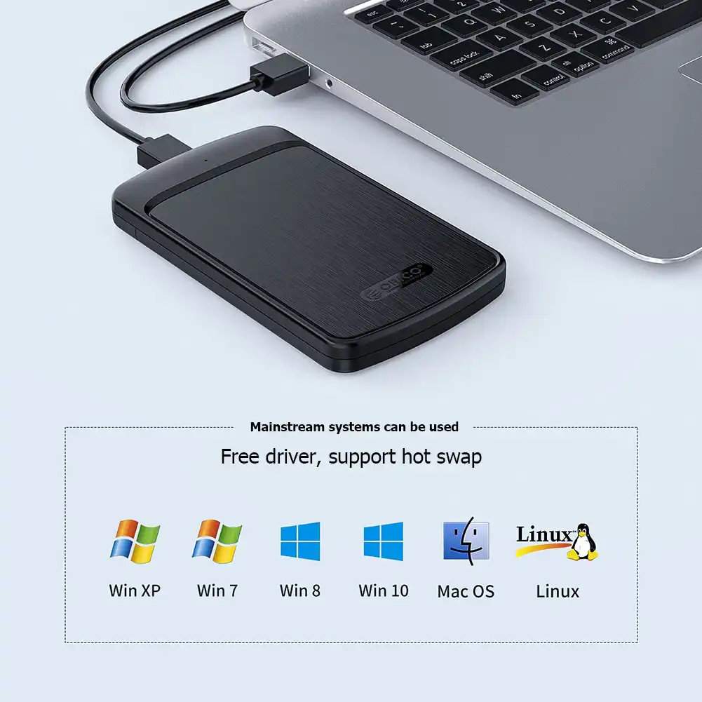 USB 3.0 2.5in Hard Drive Enclosure Orico 020U3; Buy Hard Disk Enclosure Best Price in Sri Lanka | ido.lk