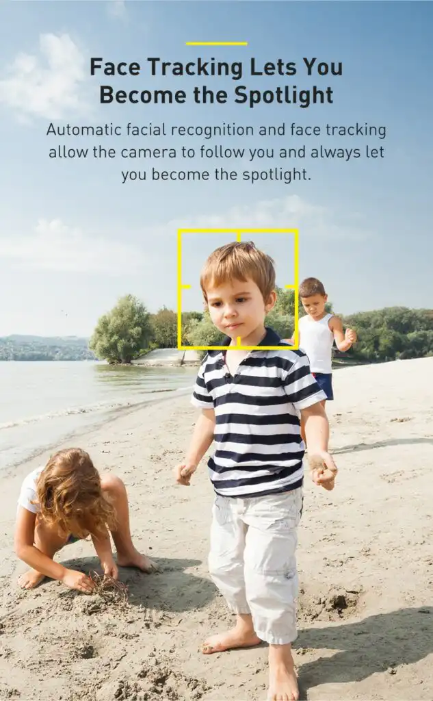 Baseus Tripod Head 360°AI Follow Shot; Buy Camera Tripod Ai head Best Price in Sri lanka | ido.lk
