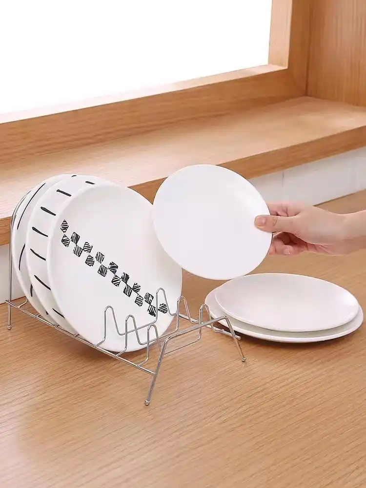 Kitchen Plate Storage Holder; Buy Kitchen Dish Drying Rack Best Price in Sri Lanka online or in Store | ido.lk