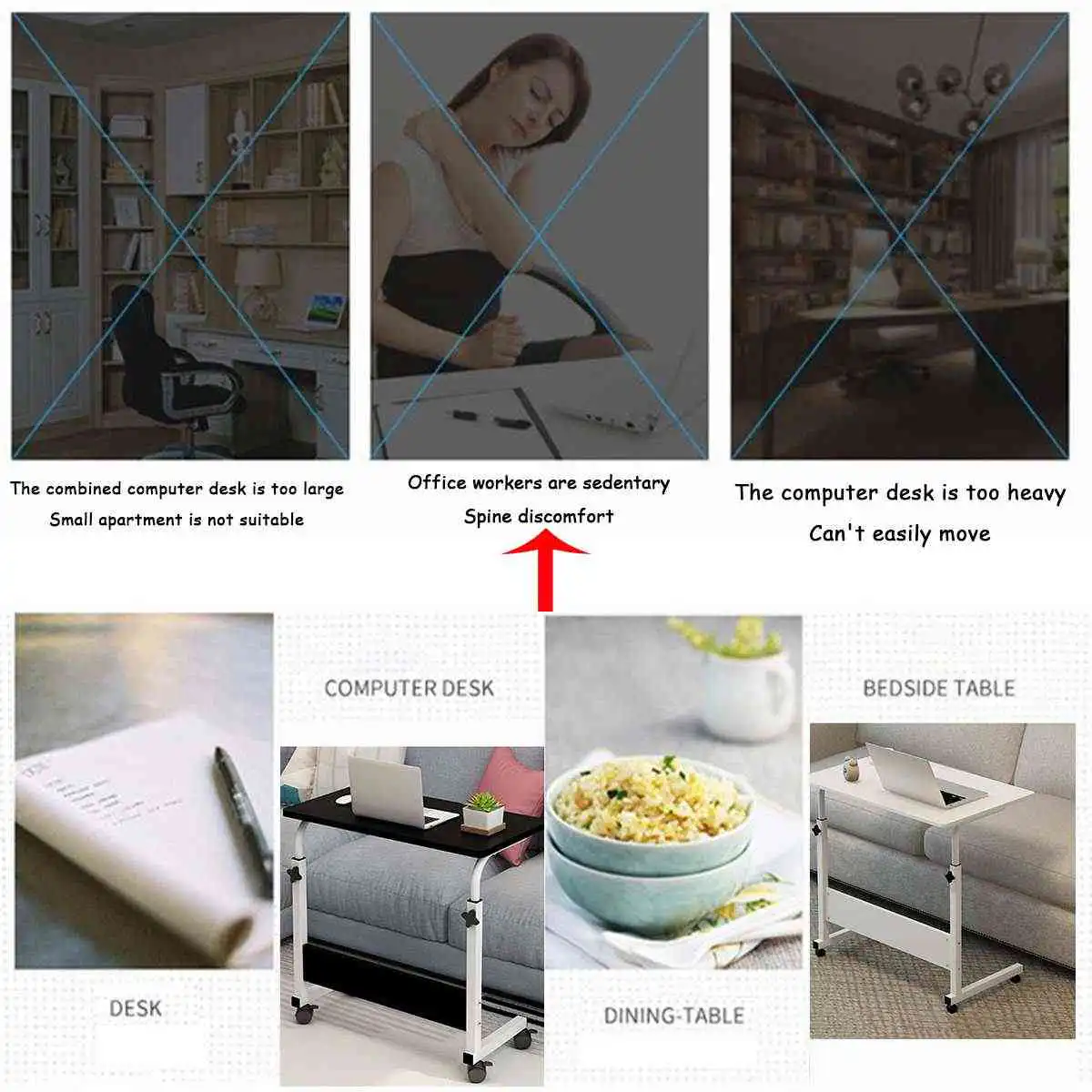 Adjustable Portable Laptop Table; Buy Portable folding laptop table Online Best Price in Sri Lanka | ido.lk