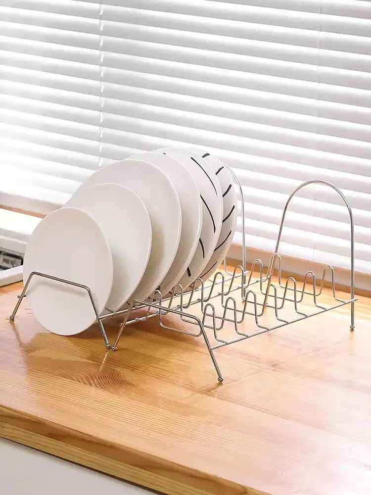 Kitchen Plate Storage Holder; Buy Kitchen Dish Drying Rack Best Price in Sri Lanka online or in Store | ido.lk
