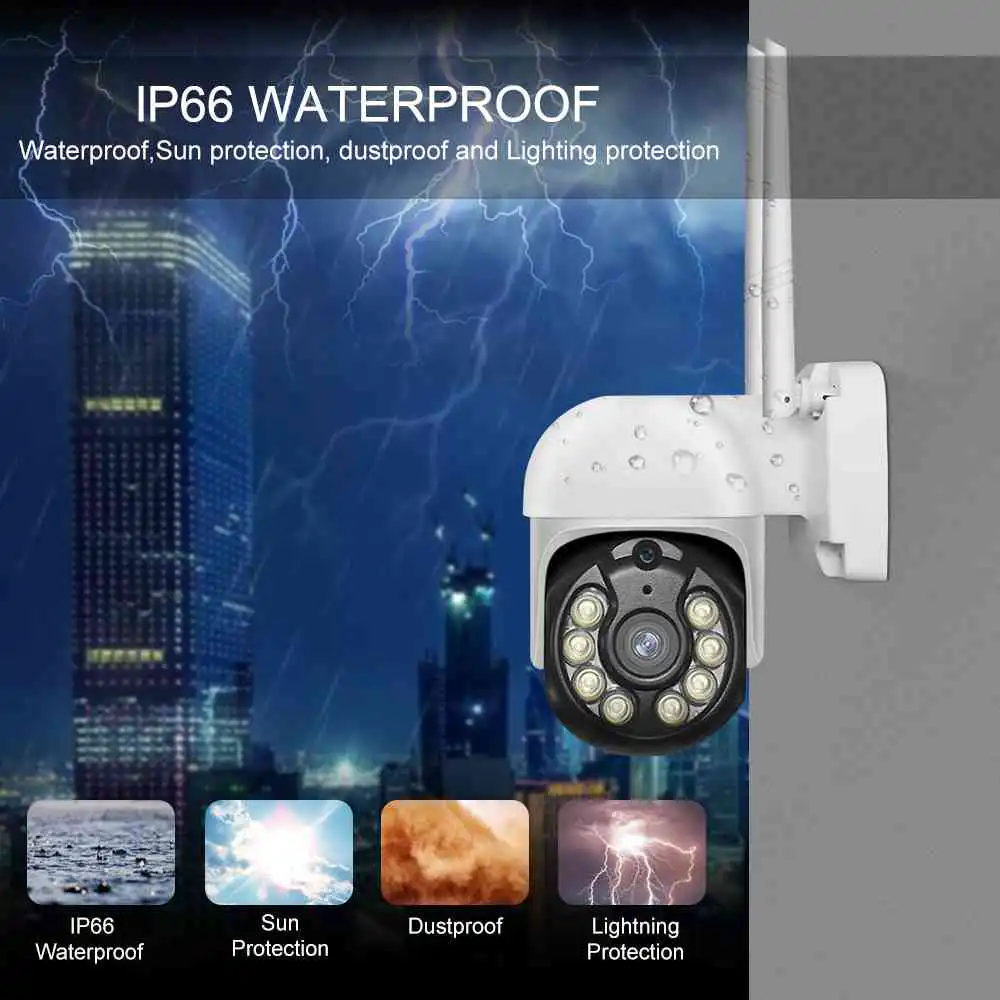 3MP Outdoor WiFi Security Camera CCTV Tuya Smart Camera; Buy Wifi Camera Best Price in Sri Lanka | ido.lk