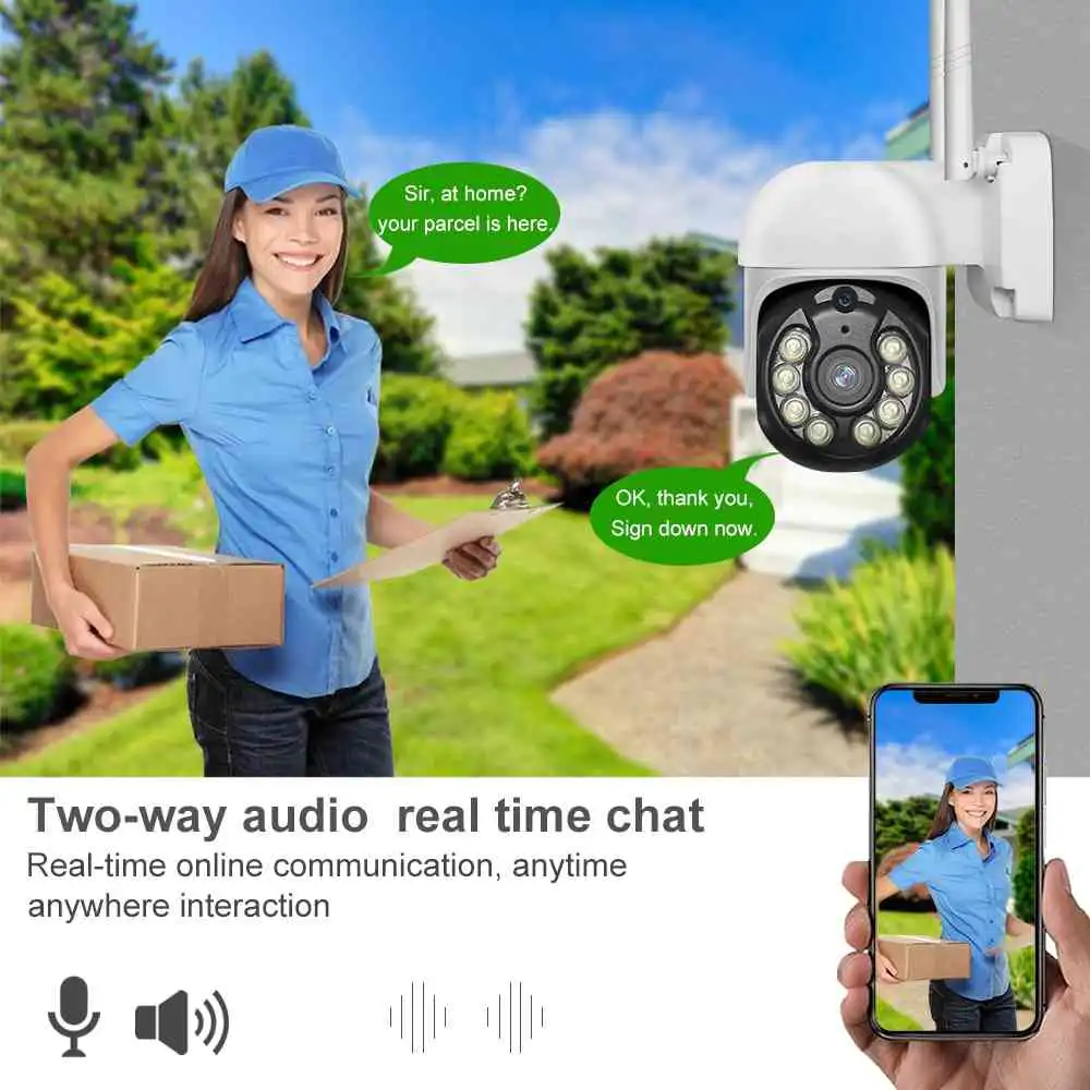 3MP Outdoor WiFi Security Camera CCTV Tuya Smart Camera; Buy Wifi Camera Best Price in Sri Lanka | ido.lk