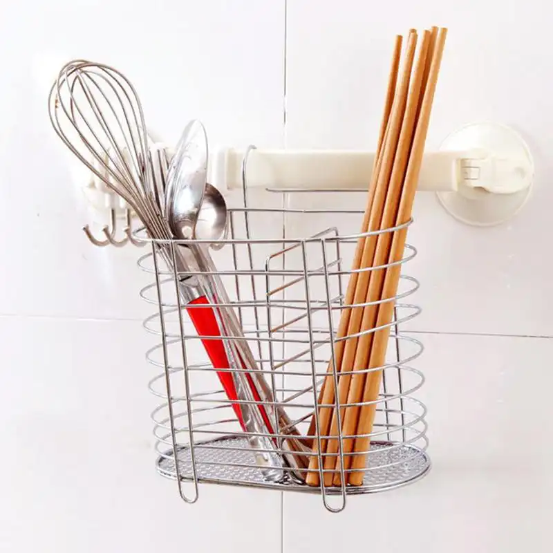 Steel Hanging Spoon Holder Kitchen Cutlery Holder; Buy Spoon and Brush holder Best Price in Sri Lanka for Online shopping | ido.lk