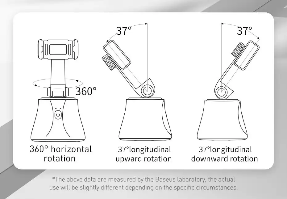 Baseus Tripod Head 360°AI Follow Shot; Buy Camera Tripod Ai head Best Price in Sri lanka | ido.lk