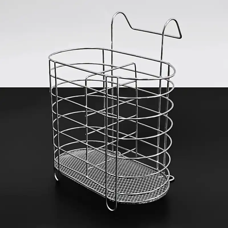 Steel Hanging Spoon Holder Kitchen Cutlery Holder; Buy Spoon and Brush holder Best Price in Sri Lanka for Online shopping | ido.lk