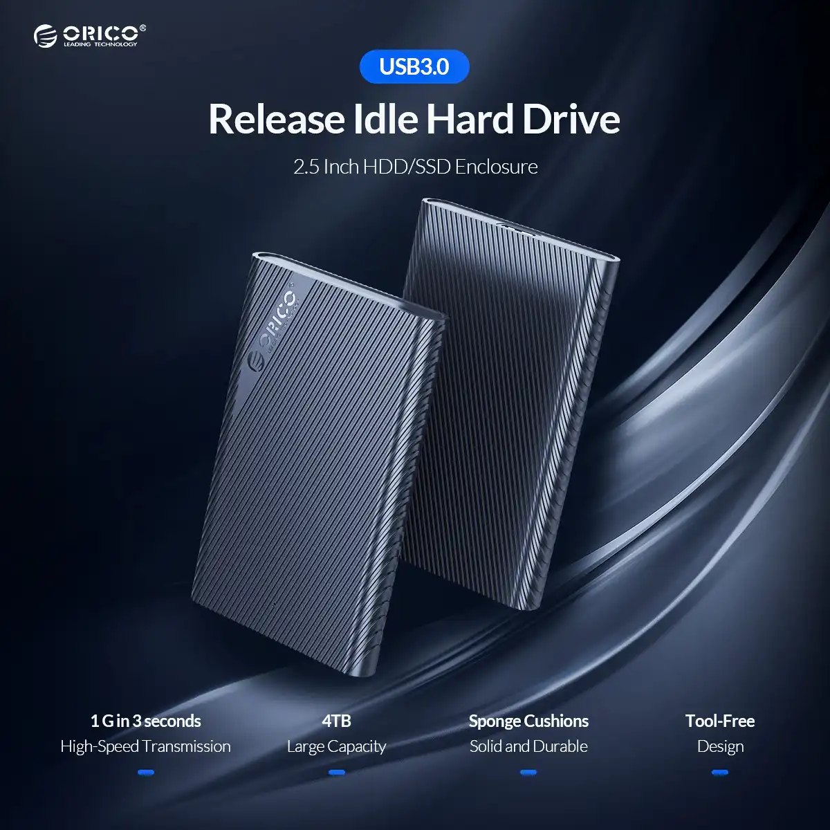 USB 3.0 Portable Hard Drive Enclosure Orico; Buy external laptop hard disk  enclosure Online in Colombo Sri Lanka | ido.lk
