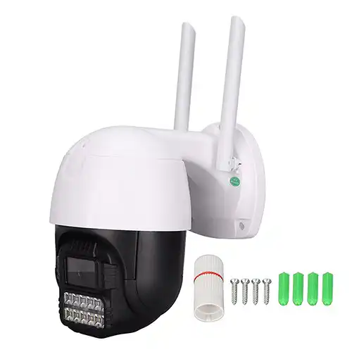 3MP WiFi PTZ Camera ICsee Outdoor Security Camera@ ido.lk