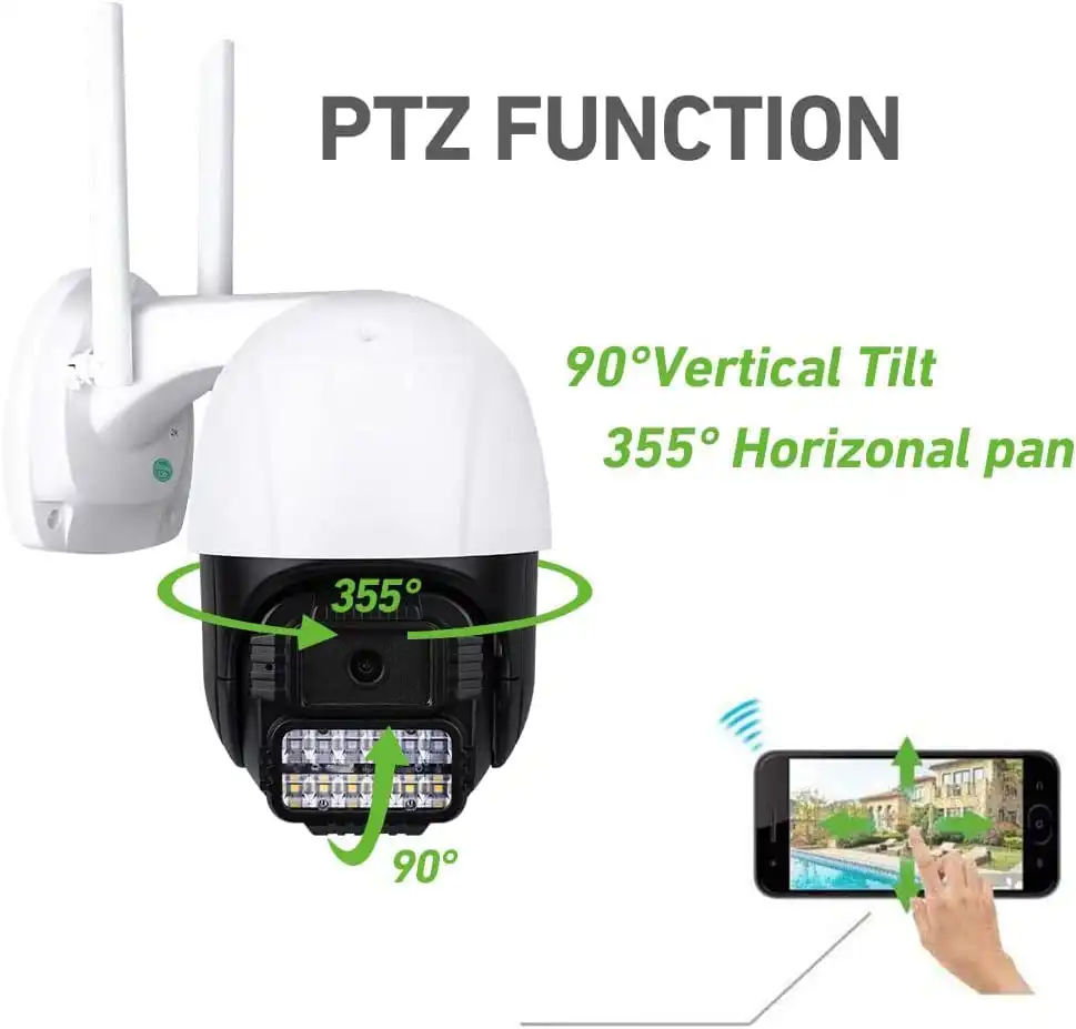 Outdoor WiFi Camera ICsee; Buy 3MP WiFi PTZ Camera ICsee Security Camera Best Price in Sri Lanka | ido.lk