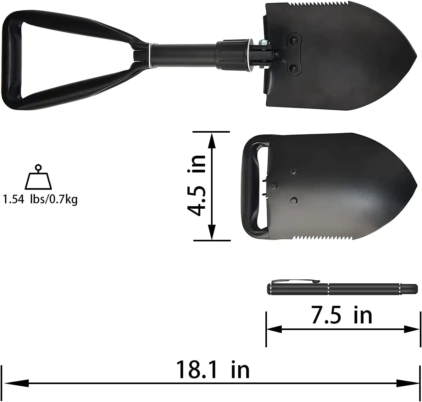 Portable Folding Camping Shovel; Buy Mini Multifunctional Camping Shovel Online Best Price in Sri Lanka | ido.lk