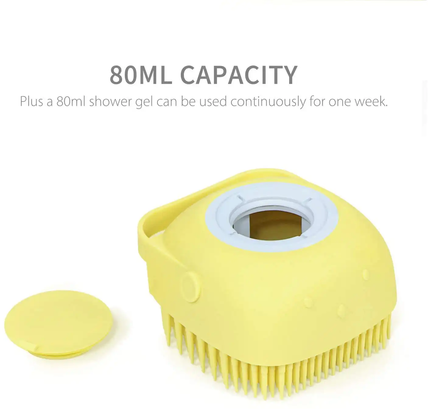 Silicone Bath Body Brush with Shampoo Dispenser; Buy bath body brush Best Price in Sri Lanka | ido.lk