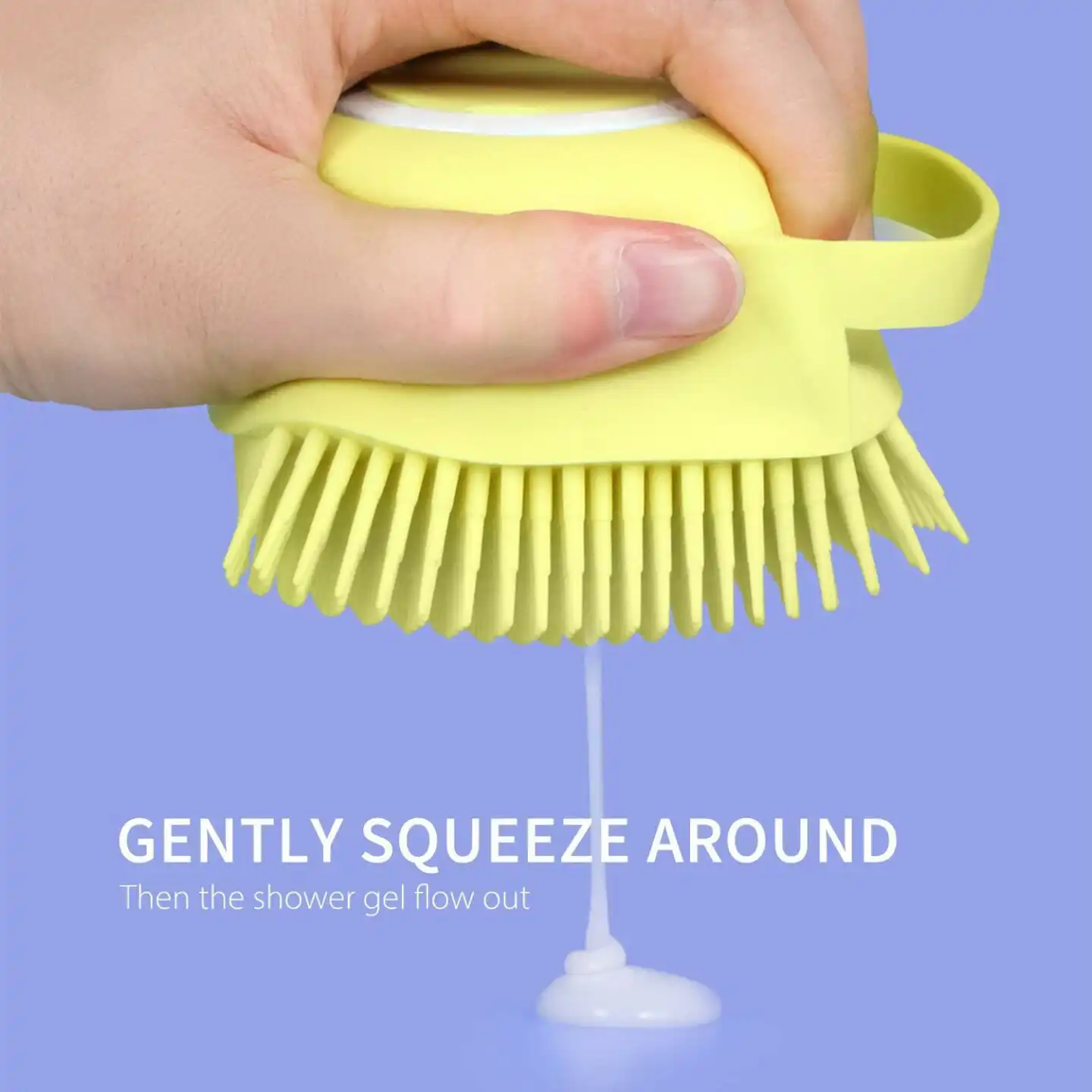 Silicone Bath Body Brush with Shampoo Dispenser; Buy bath body brush Best Price in Sri Lanka | ido.lk