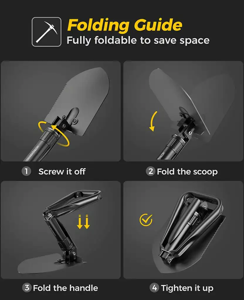 Portable Folding Camping Shovel; Buy Mini Multifunctional Camping Shovel Online Best Price in Sri Lanka | ido.lk