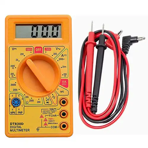 Digital Multimeter with Buzzer @ ido.lk
