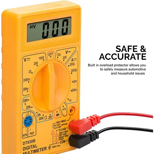 Digital Multimeter with Buzzer @ ido.lk