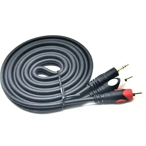 Gold Plated 2 RCA to 3.5mm Audio Cable Sri Lanka @ido.lk
