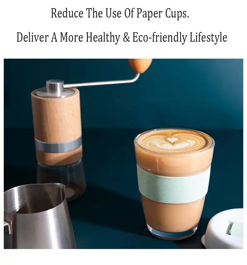 Tempered Glass Travel Coffee Mug; Buy Glass Travel Coffee mug Best Price in Sri Lanka | ido.lk