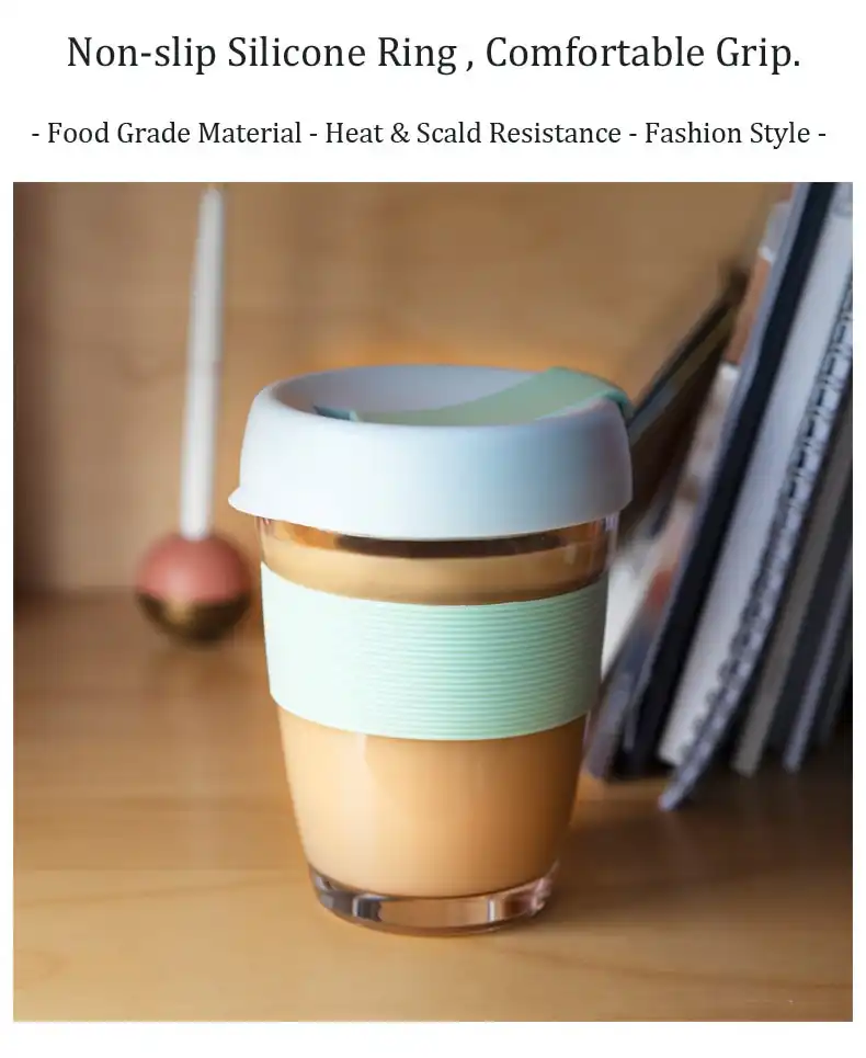 Tempered Glass Travel Coffee Mug; Buy Glass Travel Coffee mug Best Price in Sri Lanka | ido.lk
