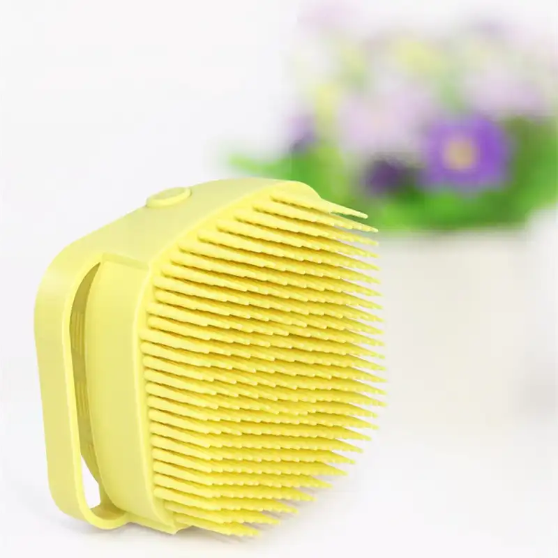 Silicone Bath Body Brush with Shampoo Dispenser; Buy bath body brush Best Price in Sri Lanka | ido.lk