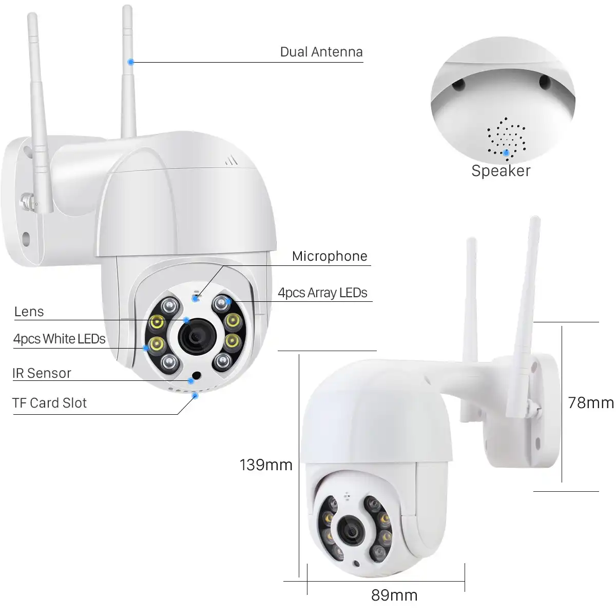 ICsee Outdoor Wifi IP Camera; Buy indoor and outdoor ICsee Wifi Camera Best Price in Sri Lanka | ido.lk