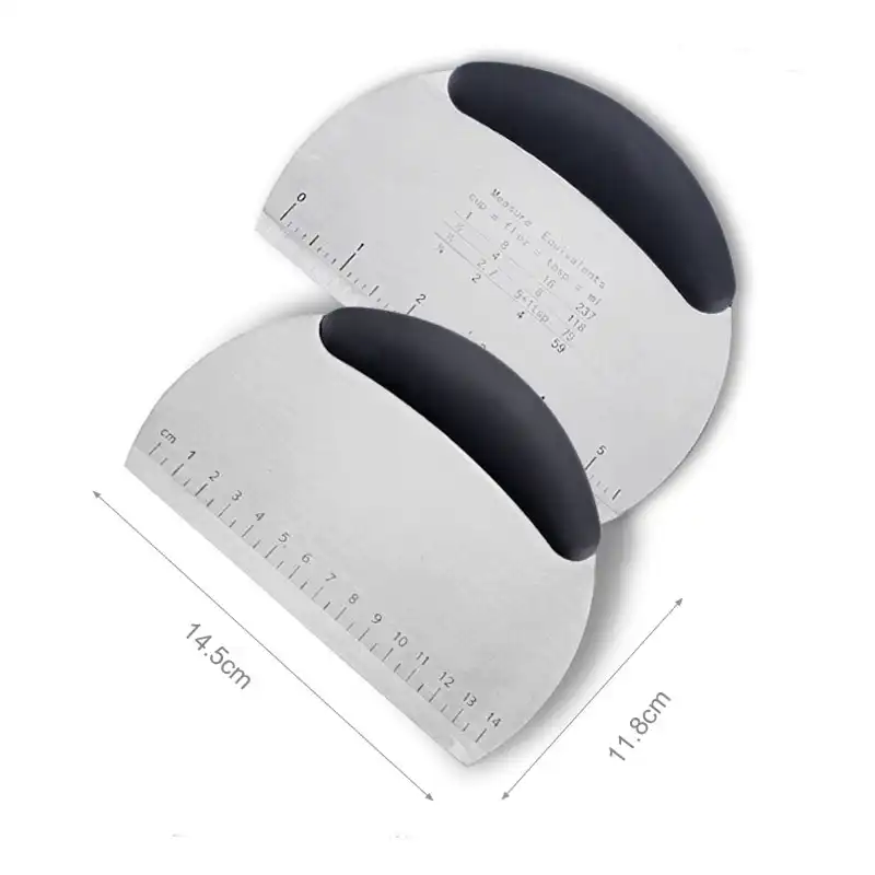 Stainless Steel Dough Cutter Scraper Knife Tool; Buy Dough cutting knife With Measurement Best Price in Sri Lanka | ido.lk